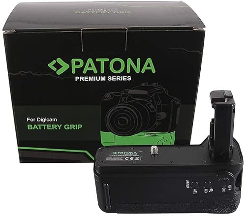 PATONA 1487 - compatibile con Sony VG-C2EM Impugnatura portabatteria con telecomando - Alpha 7II 7RII 7SII