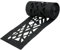 Zaundruck einzelner Sichtschutzstreifen aus Techno-Vlies - nachhaltiger Sichtschutz mit Laser Ornament - Windschutz 2,6 m x 19 cm - Schutzstreifen - Milano Graphic