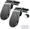 McNory Soporte Magnético Movil Coche,(2 PC) Mini Móvil Coche Iman Rejillas 360°Universal Soporte Teléfono,para iPhone XS MAX/XR/X /8 Plus/7,Galaxy Note9/8/S8,Smartphone,Dispositivo GPS ect