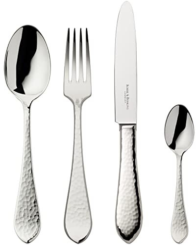 Robbe & Berking Martelé 24 TLG. Menübesteck (150 g massiv versilbert)