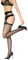 Giulia Love 20 Den Schwarz L erotische sexy Strumpfhose mit offenem Schritt Intim Bereich offen cutout