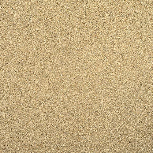 Aqua Della, Sable de Loire Très Fin 1 mm Coloris Naturel - Sac De 10 Kg, Apporte Un Soutien racinaire Parfait, Composé d’éléments de qualité supérieure, Rincer à l’Eau tiède Avant Utilisation