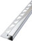 Dalsys 5x Fliesenschiene 2,5m x 8mm Eckprofil Quadratprofil Edelstahl Poliert, Fliesenprofil