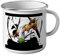 French Unicorn Mug Emaillé Metal Roronoa Zoro Epées One Piece Manga Japonnais Anime