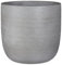 MICA Decorations Nora Pot de Fleurs – H31 x Ø34 cm – Terre Cuite – Gris Clair