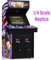 Quarter Arcades Official TMNT Turtles In Time 1/4 Sized Mini Arcade Cabinet by Numskull - Playable Replica Retro Arcade Game Machine - Micro Retro Console