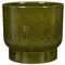Mica Decorations Pot de Fleur Thiago - 26x26x23 cm - Terre Cuite - Vert