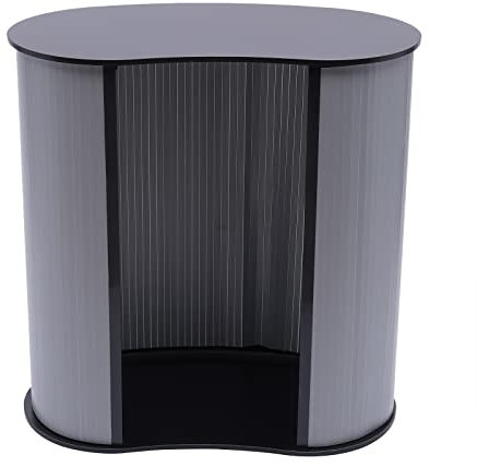 TaNeHaKi Faltbar Empfangstheke,Rezeption Counter Round,Prsentationsstnder FüR Spezielle Ereignisse Werbeliteratur,BüRomöBel RezeptionsmöBe