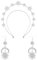Amabro Halo Krone Sterne Kristall Stirnband, Stern Kostüm Glitzer Haarreif Engel Haarreif Sterne Boho Braut Hochzeit Kopfschmuck Für Frauen Silvester Party Zubehör Kostüm Sonne