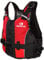 Owntop Schwimmhilfe Erwachsene, Schwimmjacke aus Schaumstoff mit Schrittgurt und Innentasche Unisex, Auftriebsweste für Sup Kajak Angeln Segeln Kanu - Rot XS/S