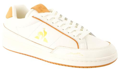 Le Coq Sportif Unisex Noah_2 Premium Leather Mee Sneaker, Marshmallow Meerkat, 42 EU