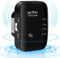 WLAN Repeater mit 300 Mbps - WLAN Verstärker WiFi Extender Booster 2,4GHz WiFi Extender mit Repeater/AP Modus und WPS-Funktion Internet Verstärker bis zu 3000qm und 30 Geräte (schwarz)