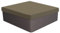PATIKIL 245x245x30cm Quadrato Calda Vasca Rivestimento 210d Oxford Impermeabile Antipolvere Spa Rivestimento Protezione Patio Mobili Coperture per Calda Vasca Esterno Interno, Caffè