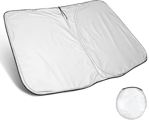 Sonnenschutz Auto Frontscheibe für Skoda Octavia 3 / Kombi RS (Typ 5E ab Bj. 2013 + Facelift),Auto Windschutzscheibe Sonnenschirm Blocks UV Rays Sun Visor für Vorne Frontscheibenabdeckung