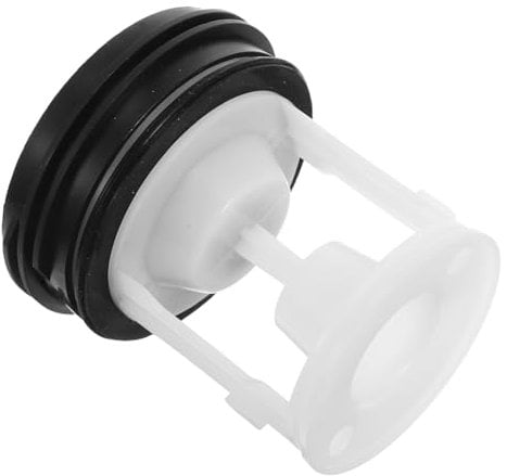 GETAJGHSD 2loch Ablaufschlauchdichtung Für Waschmaschine Abflussrohrdichtung Kanalisationsablassschraube Spülbeckenschutz Aus Robustem Kunststoff Mit Netzfilter Für Häufigen Gebrauch