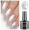 KRISNICE Glass Cat Eye Gel Nail Polish Grey Glitter Cat eye Gel Polish, Holographic Crystal Shimmer Magnetic UV LED Soak Off Nail Polish for Home DIY Manicure(KMY1-003-03)