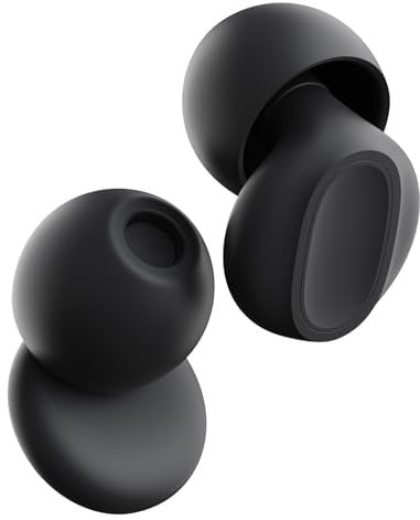 Vanpiie Tappi Orecchie Dormire:Tappi auricolari 37dB riduzione rumore, ipoallergenici ergonomici antiscivolo con stelo corto per chi dorme su un fianco & lavoro