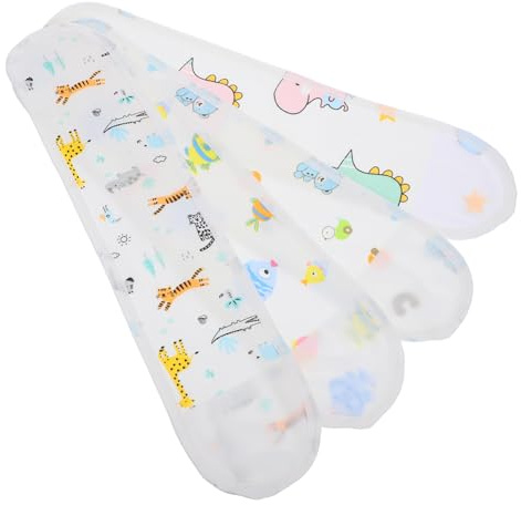 DEARMAMY Bandeau de Ventre en Coton Doux pour Bébé -né Motifs Mignons, Ceinture Abdominale Portable à Cordon Pratique pour Protéger le Nombril