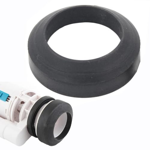 NiuLumea Konische Gummi-Donut-Unterlegscheibe für WC-Spülkasten, weicher 55 mm Dichtungsring, kompatibel mit geschlossenen Toiletten
