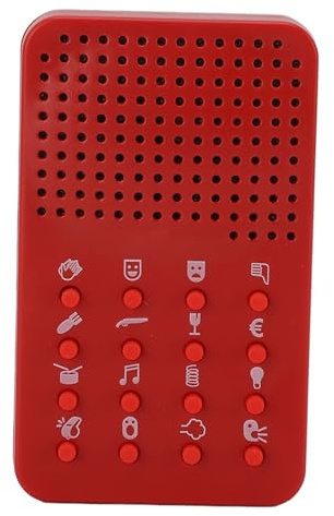 Denash Fabricante de Sonido Divertido único con 16 Efectos, Máquina de Sonido de Llave Electrónica Portátil, Juguete para Bromas, Risas, Plástico Compacto