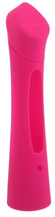 Zerodeko Silicone Sleeve for Skincare Device, Rosy Pink Soft Protective Cover, Stretchable Shockproof Beauty Instrument Sleeve for Facial Tool Use
