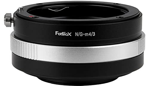 Fotodiox Lens Mount Adapter, Nikon G Lens to Micro Four Thirds System Camera such as Panasonic Lumix, Olympus Pen & BMPCC