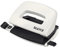 Leitz Mini Perforatore, Capacità fino a 10 Fogli, Barra di Selezione del Formato, Metallo, Gamma WOW, Box, 50601001, Bianco