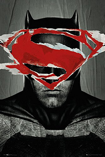 empireposter Batman v Superman Dawn of Justice Batman Teaser Film Movie Poster Plakat Druck - Grösse 61x91,5 cm