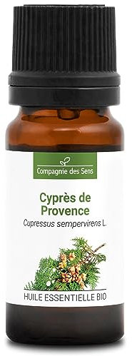 CIPRESSO DI PROVENZA BIO - 10mL - Olio Essenziale di Qualità Premium - 100% Puro, Naturale, Garantito ChromaCert® - Chemiotipizzato & Integrale