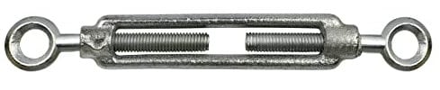 Corderie Italiane 006044864 Tenditori due occhi zincati, M 6-10 pz
