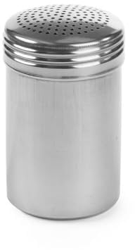 HENDI Salero y pimentero - Pimentero - Gris claro Acero Inoxidable- ø63x(H)100 mm