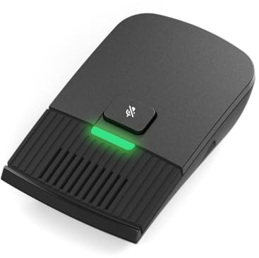 Snom C520 Erweiterungsmikrofon, DECT, kabellos, für C520 System, 00004358 | 360°-Aufnahme, kabellose Verbindung, erweiterte Raumabdeckung, Freisprechen für Meetings, SRTP/TLS-Sicherheit, 3J Garantie