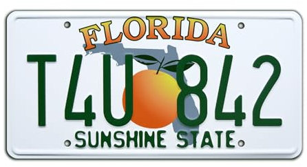 Celebrity Machines 2 Fast 2 Furious | T4U 842 | Metal Stamped License Plate