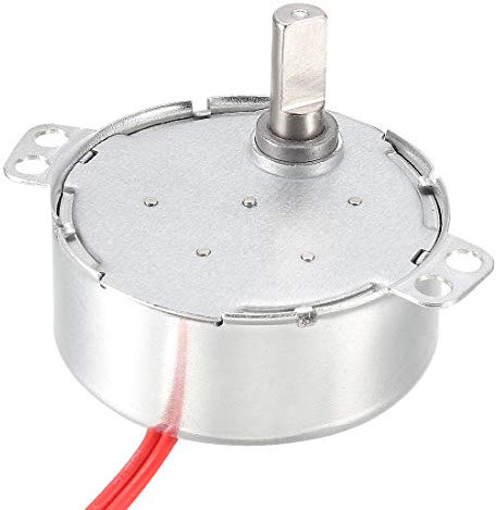 sourcing map Synchronmotor AC 24V 4W 5-6RPM/MIN 50-60Hz CW handgefertigte, Modell-, Leitmotor