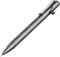 SMOOTHERPRO Aluminium Bolt Action Pen | Kugelschreiber | Robuster Edelstahlclip | Kompatibel mit Pentel-Mine | für Büro Schule Business EDC Unterschrift (PTC051) | Farbe Grau