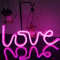 ENUOLI Love Neon Light Signs Rosa Neon Light Light Wandleuchte Zimmer Dekor Batterie und USB operierte LED Neonlicht Rosa Neonzeichen Liebeslampen Leuchten für Schlafzimmer Bar Party Hochzeit Weihnac