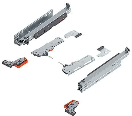 siwitec Blum MOVENTO Führungssystem TIP-ON BLUMOTION Set 60 kg NL = 750 766H7500S, Schubladenschienen