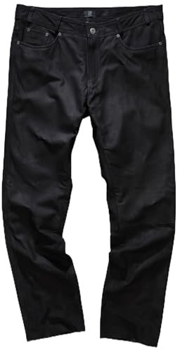 JP 1880 Herren große Größen Übergrößen Menswear L-8XL Lederhose, Regular Fit, 5-Pocket, Büffelleder schwarz 64 790773100-64
