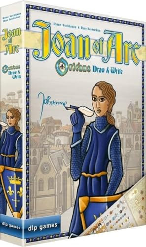dlp Games DLP01070 Joan of Arc - Orléans Draw & Write (Englische Ausgabe) Brettspiele
