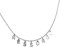 Cavaliere Gioielli Collana con nome Personalizzabile Argento 925 Lettere Pendenti donna ragazza moda fashion (Fino a 4 Lettere)