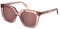 Furla Damen Sfu776v Sonnenbrille, Shiny Transp.Antique Pink, 66