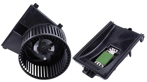 Innenraumgebläse Gebläsemotor Widerstand Heizungsgebläse Klimaanlage Heizung Lüftung Gebläse Lüftermotor Vorwiderstand Gebläseregler für Octavia A3 8L TT 8N Golf 4 Polo Lupo Beetle 9C Bo-ra Arosa Leon