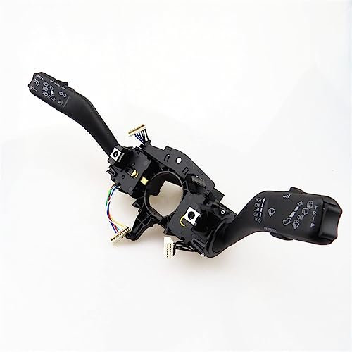 LHyfA Wischerhebel Blinker Lenksäulenschalter,für VW Golf Scirocco Caddy Touran 5K0 953 513S,Signalsäule Schalter Auto Blinker Hupensteuerung