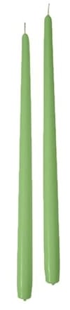 Cereria di Giorgio Risthò koniska ljusstakar, vax, pistage, 2,2 x 40 cm