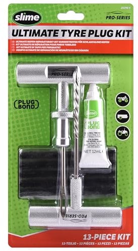 Slime 20290-5 Tire Plug Kit, Ultimate Reamer Plugger Set