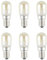 Set of 6 Oven Light Bulb Microwave Bulb Oven Lamp Microwave Light 220V 20W Lamp Suitable for Various Models Oven
