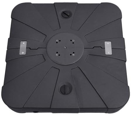 RANSENERS Schirmständer für Ampelschirm - Sonnenschirmständer Füllbar mit Sand und Wasser - Tragfähigkeit von 100-160kg