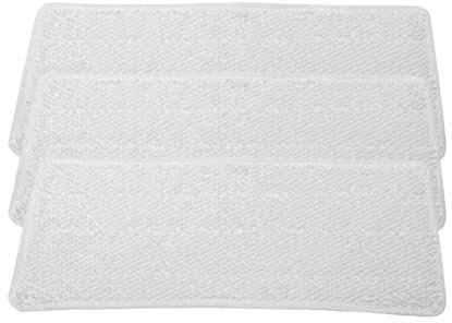 GUHKPFIX 3pcs Mop Cloth. Compatible For Vileda Steam XXL Steam Cleaner Spare Parts Washable Replacement Pads Microfibre Cloths Sweeper Cleaning Tools.