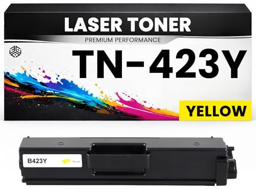 Toner TN-423Y Gelb für Brother kompatibel TN423Y Premium Alternative Günstig DCP-L8410CDW HL-L8260CDW/8360CDW MFC-L8690CDW/8900CDW HL-L8360CDW