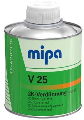 MIPA 2K- Acryl Verdünnung normal V 25 Autolack Lackversand 250 ml